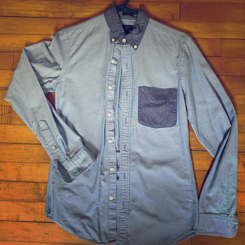 JCrew Oxford Button-up